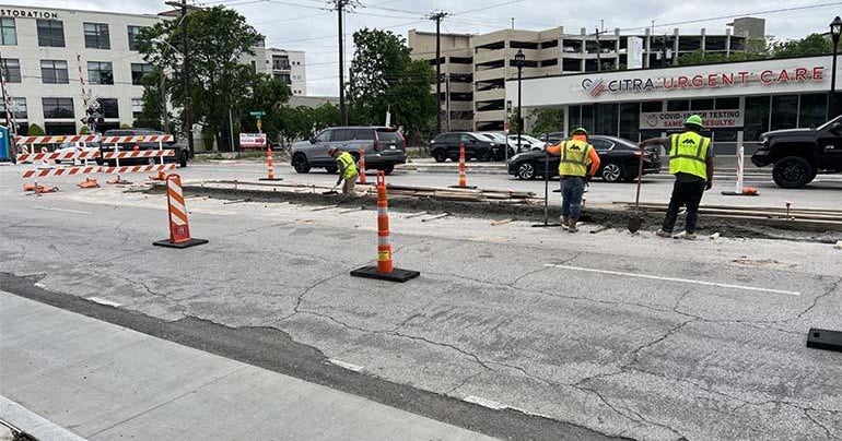 Construction woes cause headaches in Fort Worth's West 7th District - Vimarsana News