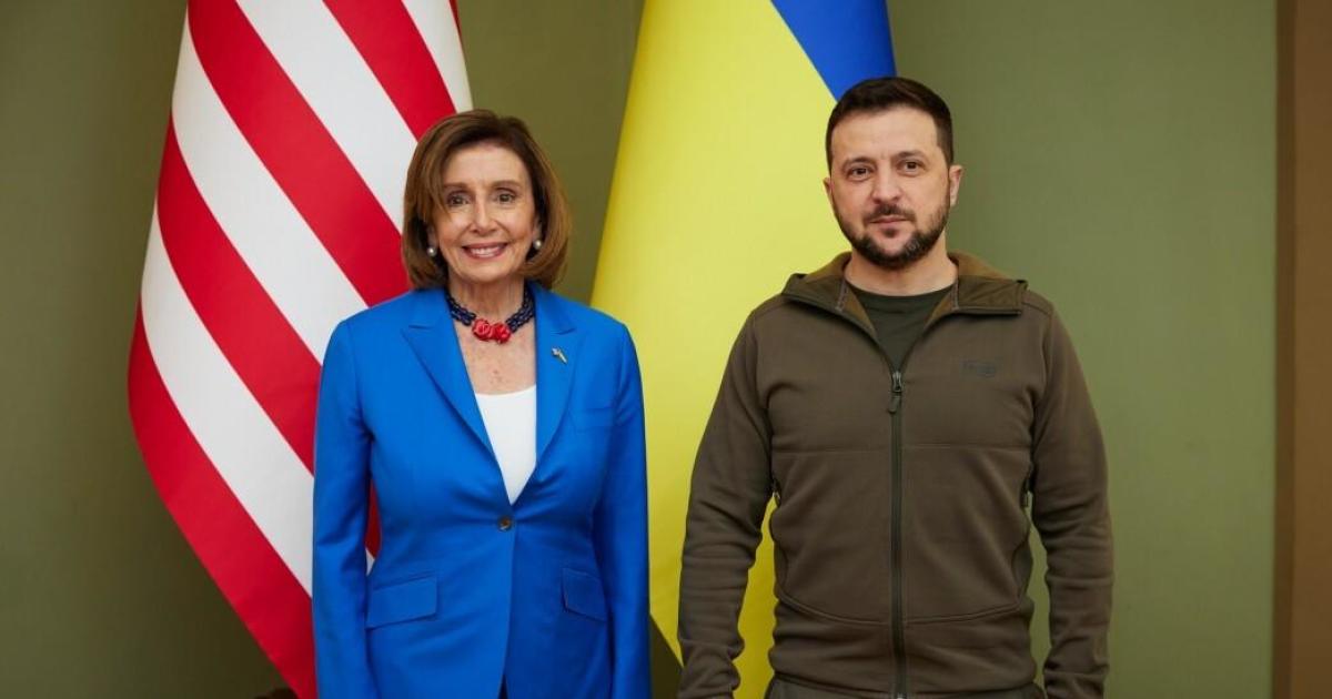 Pelosi meets with Zelenskyy in Kyiv, vowing U.S. support for Ukraine