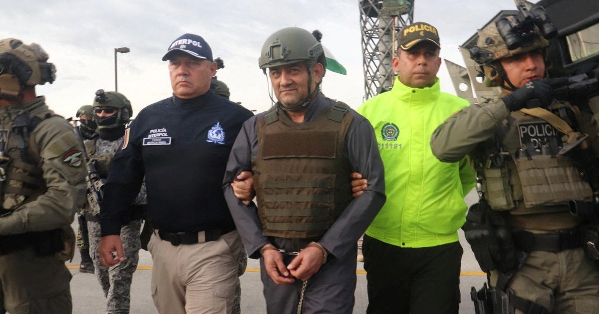Dairo Antonio Úsuga David, called "the most dangerous drug trafficker in the world," extradited to the U.S. from Colombia
