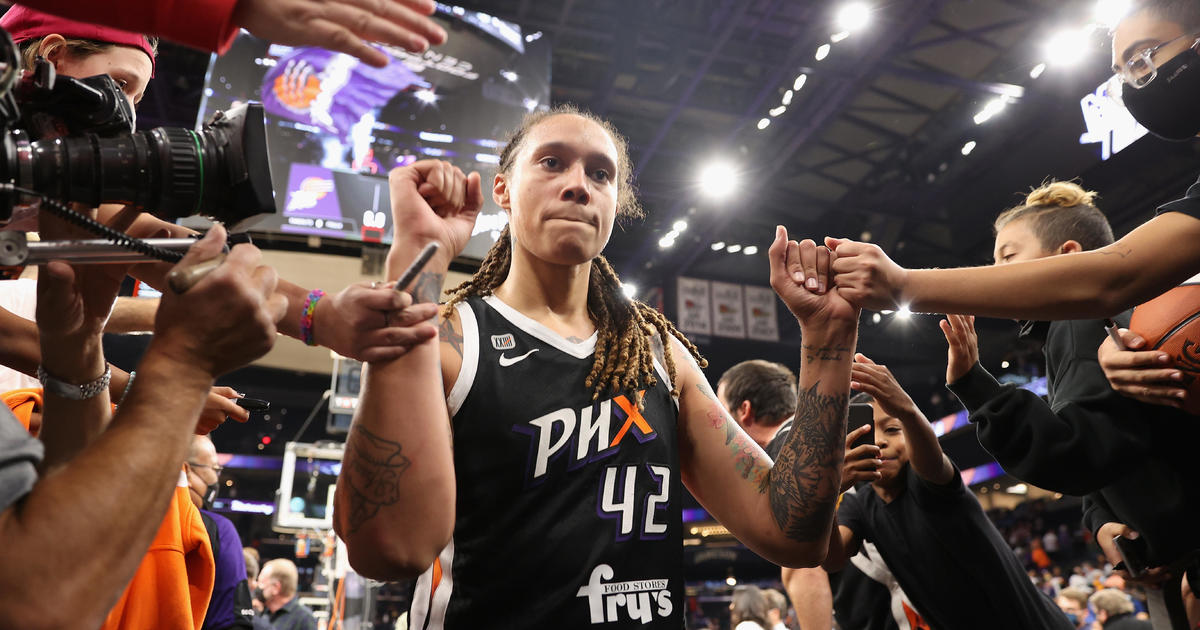 WNBA honors Brittney Griner, star player detained in Russia, as season starts