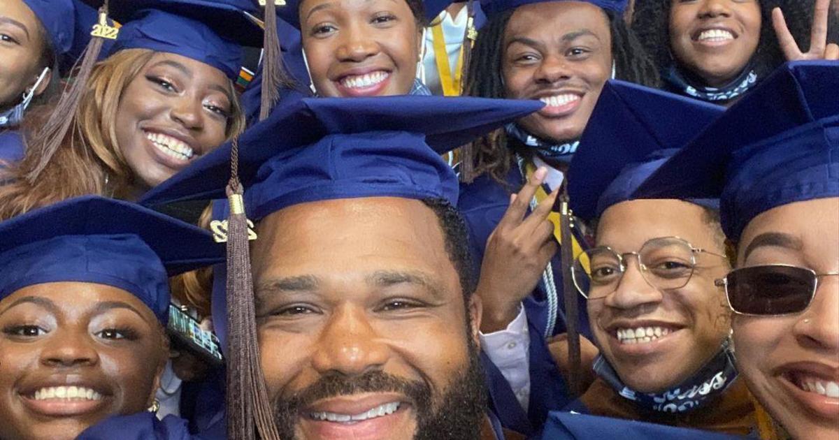 "30 years in the making": Actor Anthony Anderson graduates from Howard University