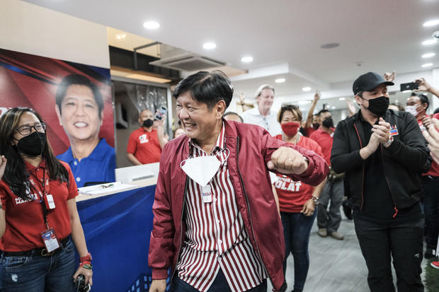 Philippines election set to bring dictator Ferdinand Marcos' family back to power with landslide win for son Bongbong