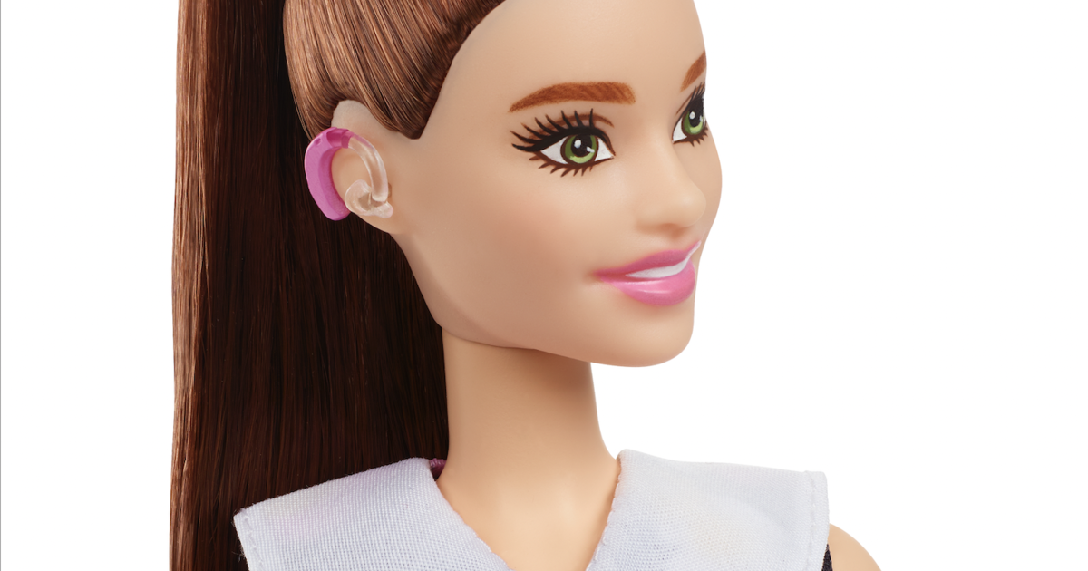 Mattel, maker of Barbie, has unveiled its first doll that uses hearing aids so that more children can 