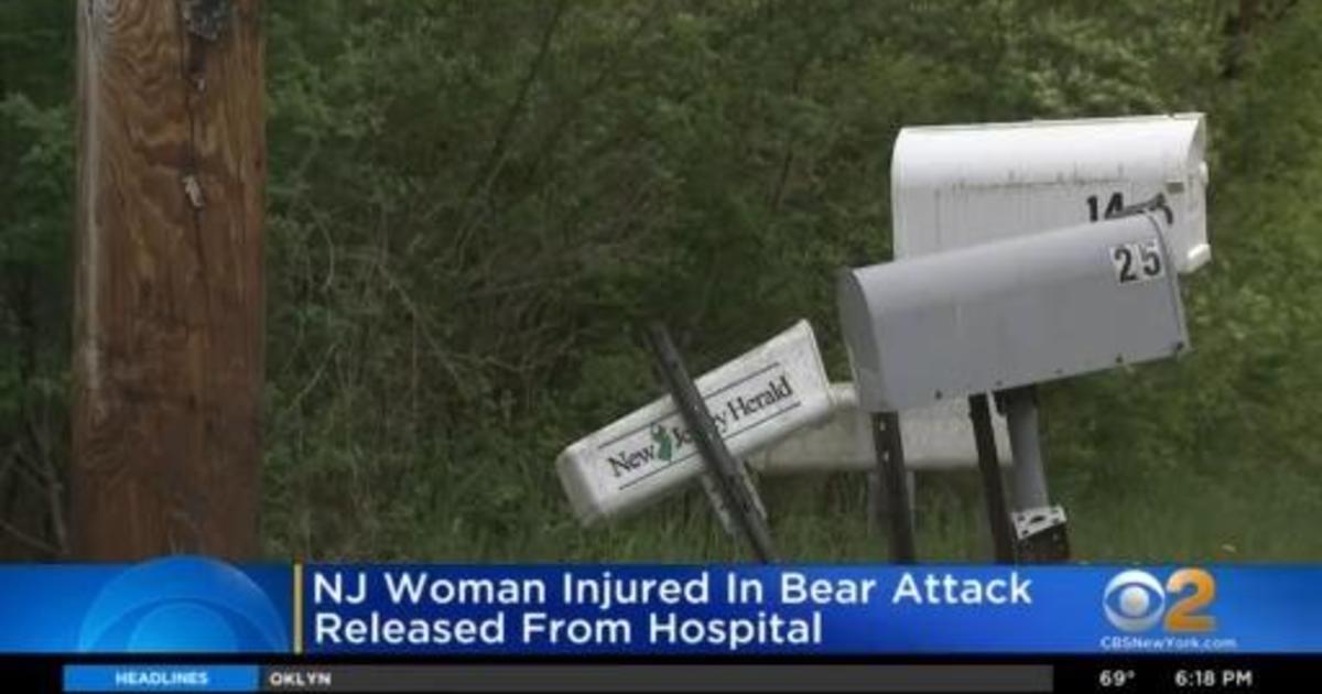 N.J. woman injured in bear attack released from hospital