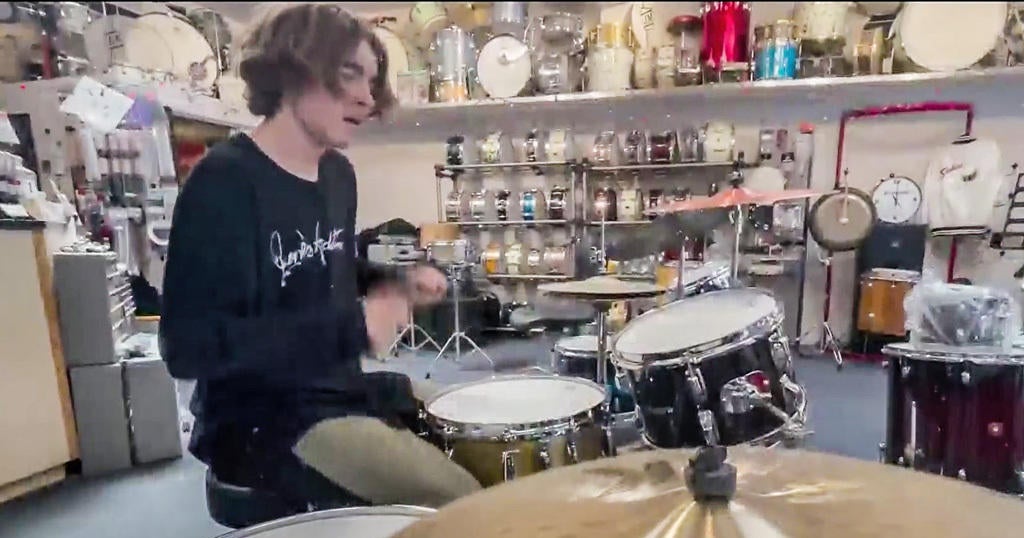 Mill Valley teen plays drums with Pearl Jam at Oakland Arena