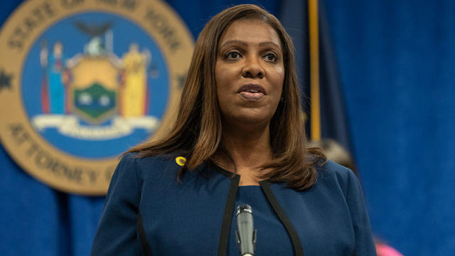 Attorney General Letitia James makes announcement about 
