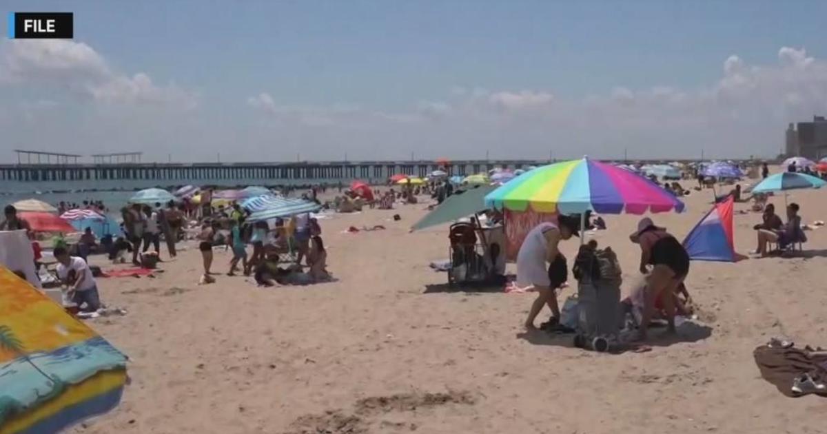 Saturday scorcher, but lifeguards not yet on duty at NYC beaches