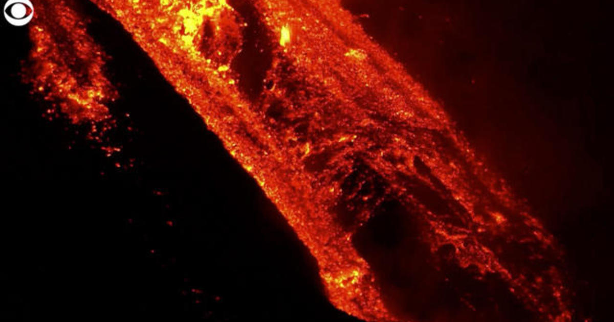 Italy’s Mount Etna spews red-hot lava into night sky