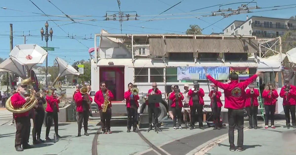 Crowd gathers in San Francisco Castro District to celebrate Harvey Milk Day