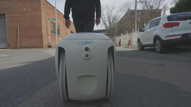 Gita walking robot by Piaggio Fast Forward 