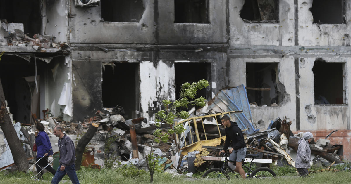 About 200 corpses found in a basement in the devastated city of Mariupol, Ukraine says