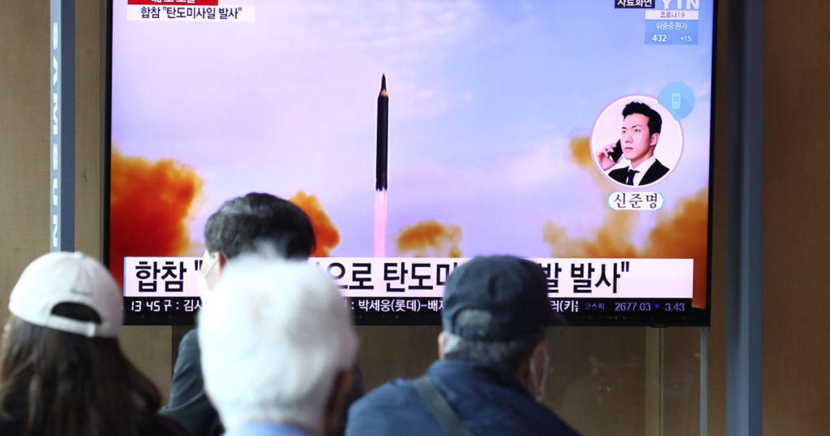 North Korea launches 3 ballistic missiles toward sea, Seoul says