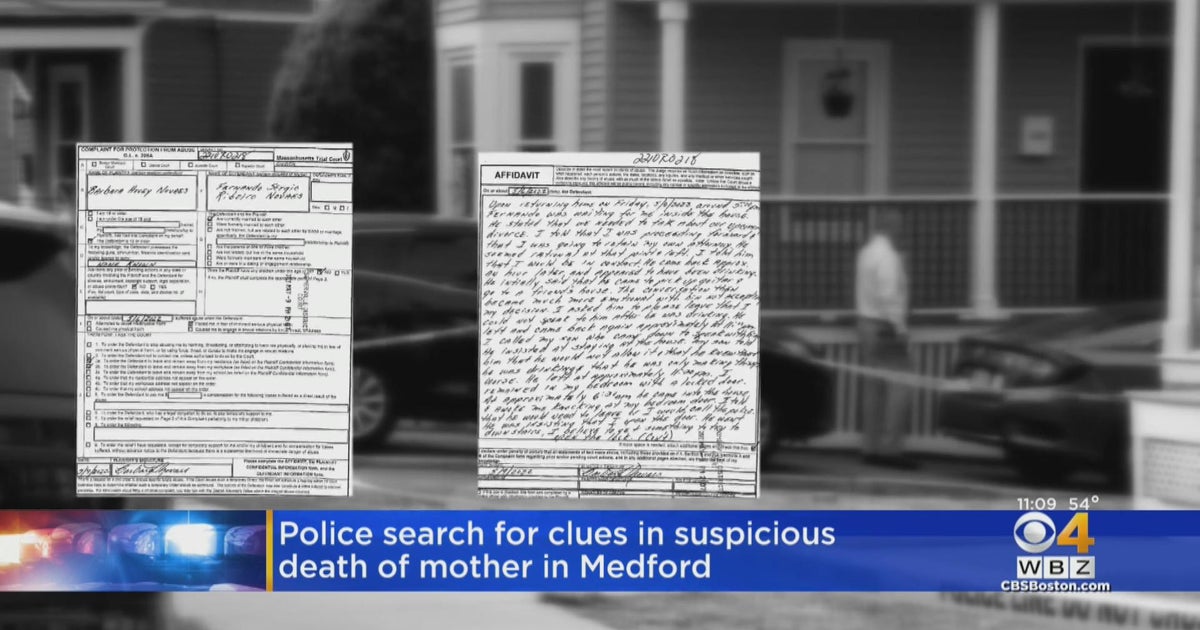Medford woman Barbara Novaes applied for restraining order weeks before her death