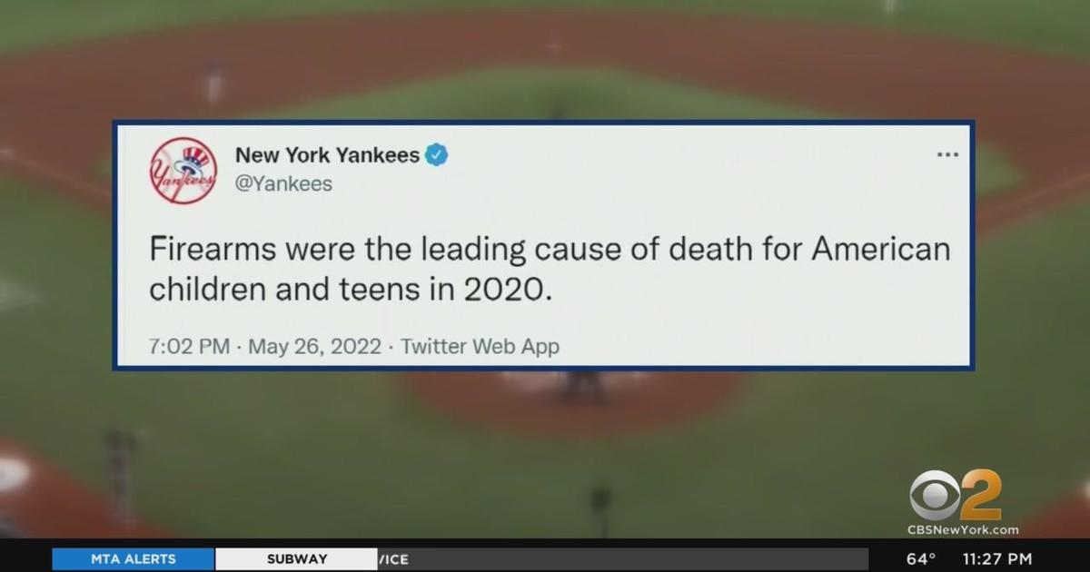 Yankees, Rays live tweet gun violence statistics instead of baseball