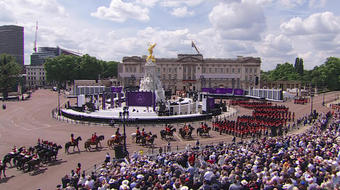 Pomp and circumstance at the Queen's Platinum Jubilee 