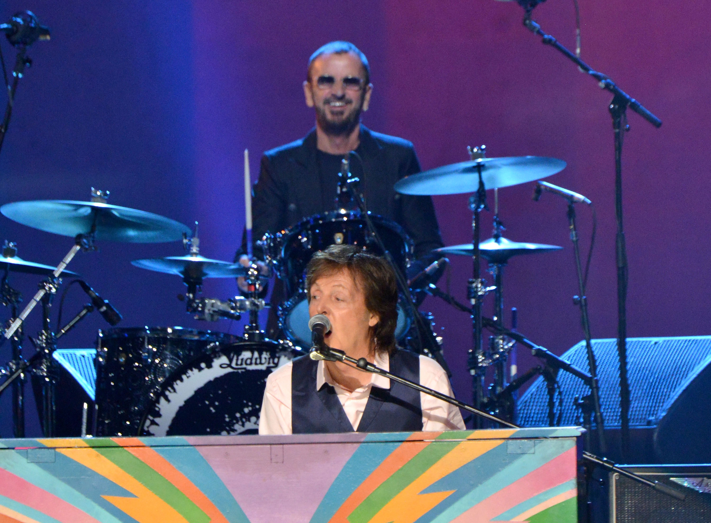 Paul McCartney and Ringo Starr (Larry Busacca/Getty Images) 
