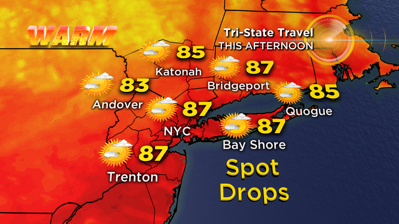 New York Weather 7/12 Friday Afternoon Forecast CBS New York