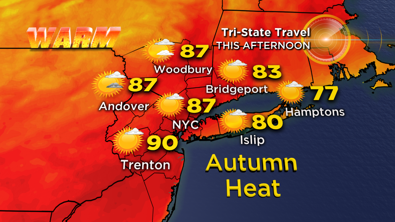 New York Weather CBS2 9/23 Monday Morning Forecast CBS New York